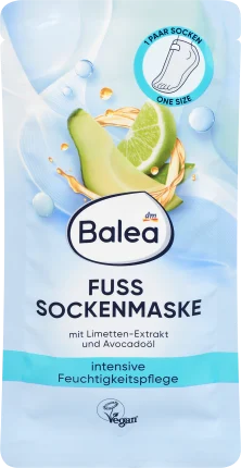 Balea Foot mask socks, intensive moisturizing care (1 pair), 2 pieces