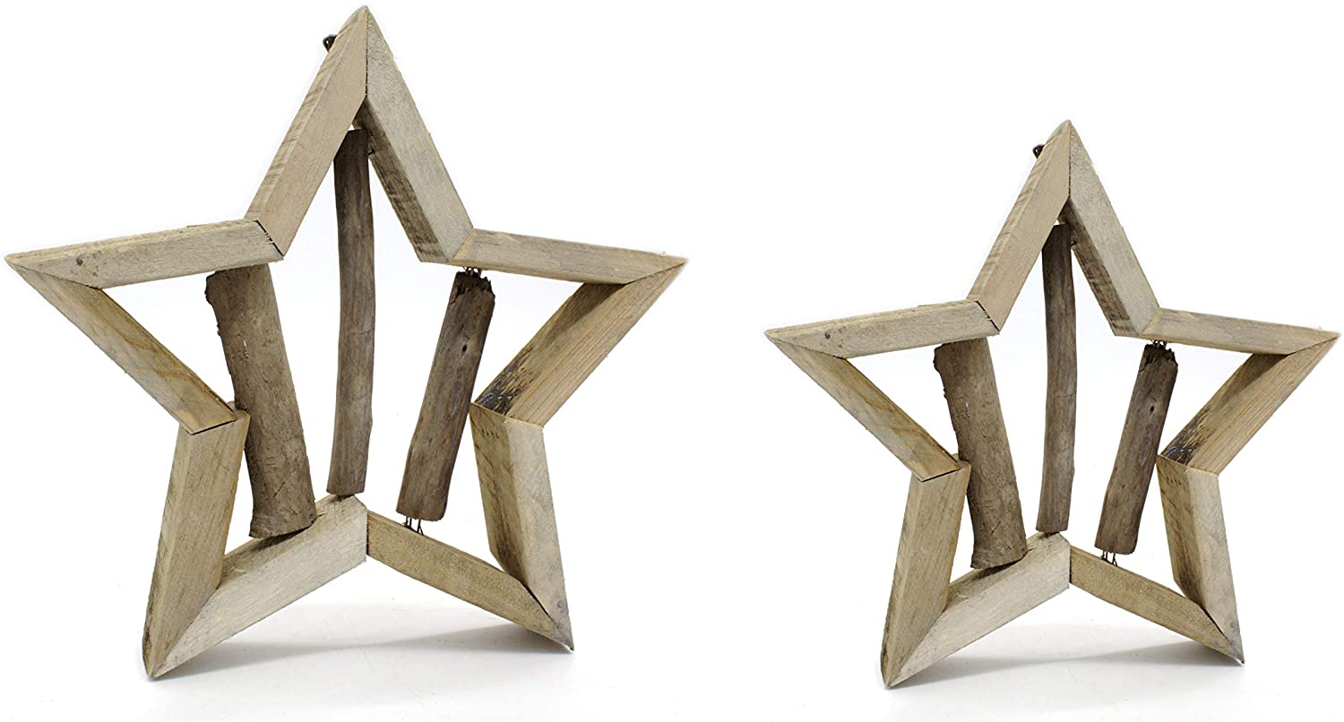 DARO DEKO Daro Decorative Wooden Star