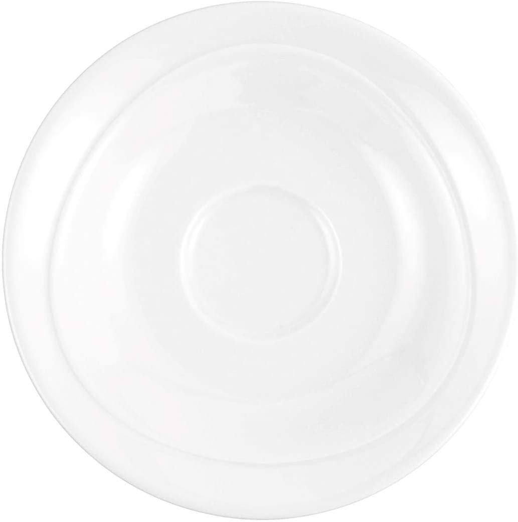 Seltmann Weiden Trio White Plain Saucer for Coffee Cup 16 cm