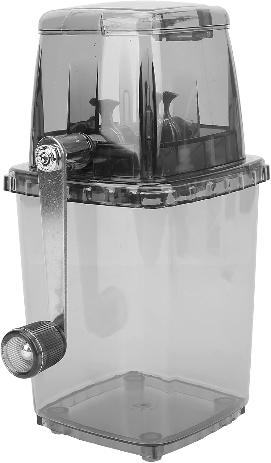 Manual Boilie Ice Crusher, 1.2L Capacity, Ergonomic Handle, No Electricity, Fishing Bait Crusher with Ice Mixer for Kitchen Bar