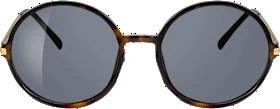 SUNDANCE Sunglasses adults golden frame, round lenses, 1 piece