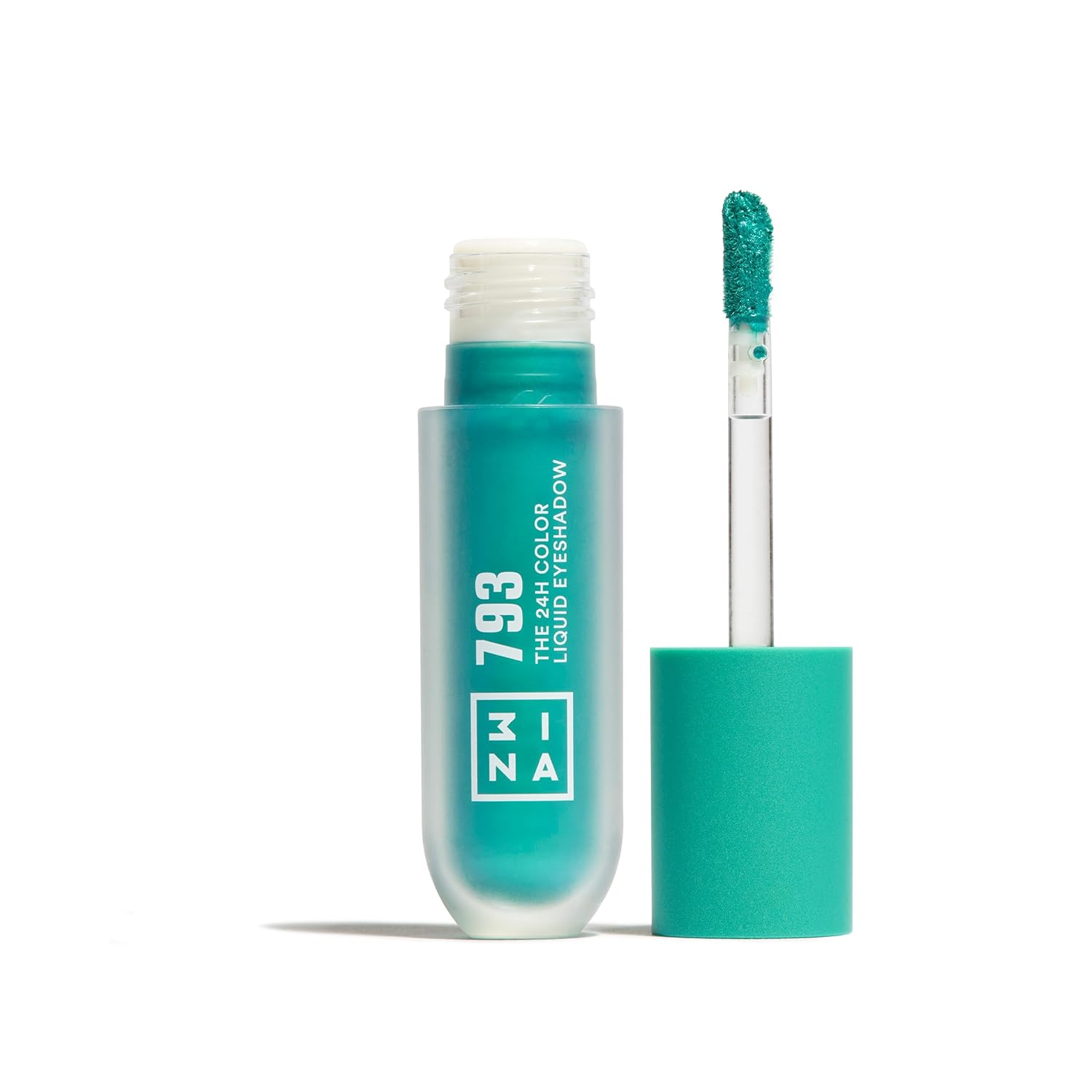 3INA MAKEUP - The 24H Color Liquid Eyeshadow 793 - Turquoise Liquid Eyeshadow - 24H Long Lasting - Waterproof Formula - Light and Creamy Texture - Vegan - Cruelty Free