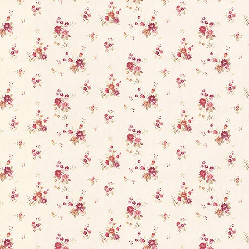 galerie-24 Pp27808  Druckt Jolie Galerie Violett 4 Floral Peach Rosa Wallpaper