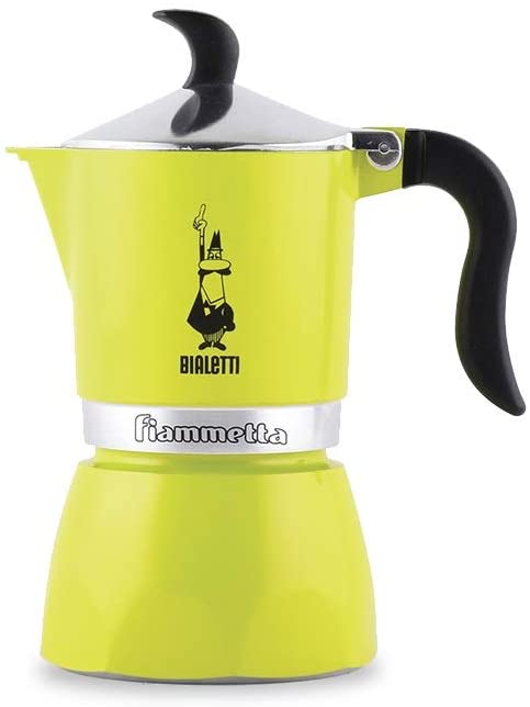 Bialetti Fiammetta Espresso Maker, lime green, 30 x 20 x 15 cm