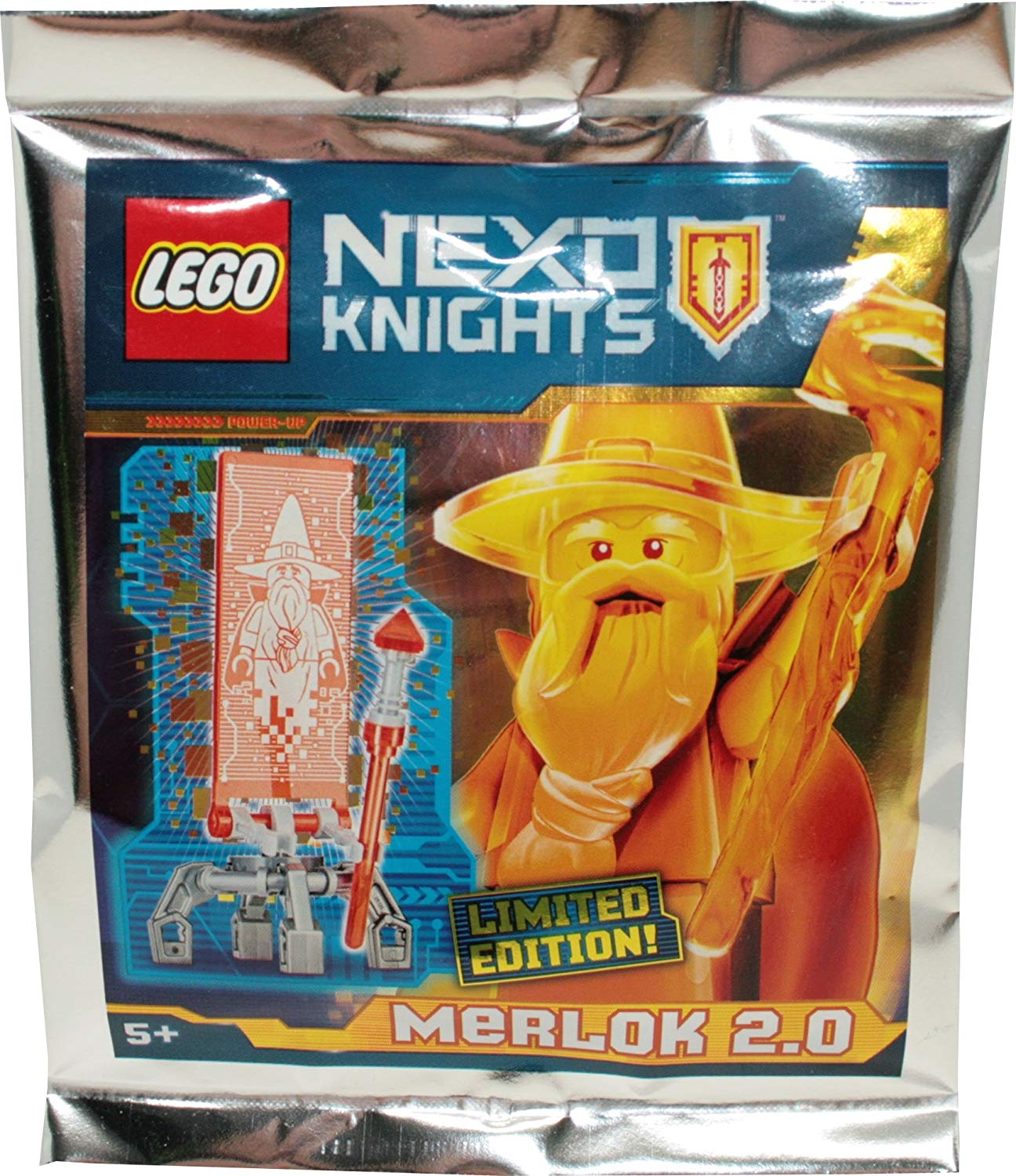 CAGO Blue Ocean Lego Nexo Knights – Collectible Figurine Merlok 2.0