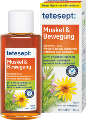 tetesept Muscle & Movement Bath Oil, 125 ml