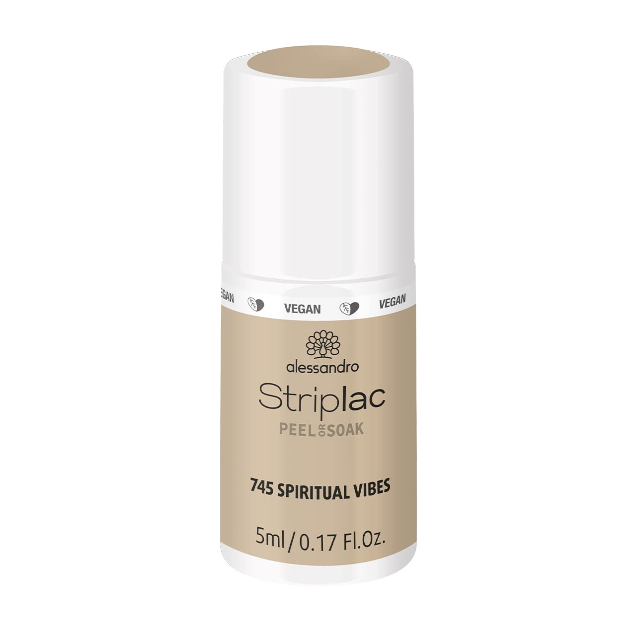 alessandro STRIPLAC Peel or Soak Spiritual Vibes - Vegan, ‎beige