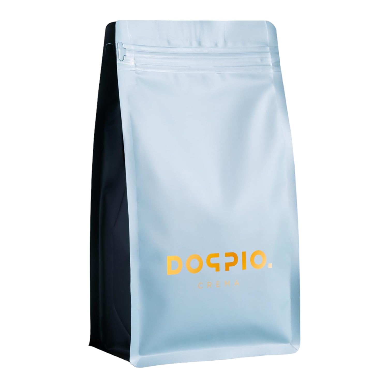 Doppio Crema Coffee, Arabica Mixture, Fully Automatic Machine, Whole Beans, Mild Roasting, Aromas of Chocolate & Blueberry, Creamy, Italiano Cremoso, Coffee Beans, Intensity 2/4, 500 g