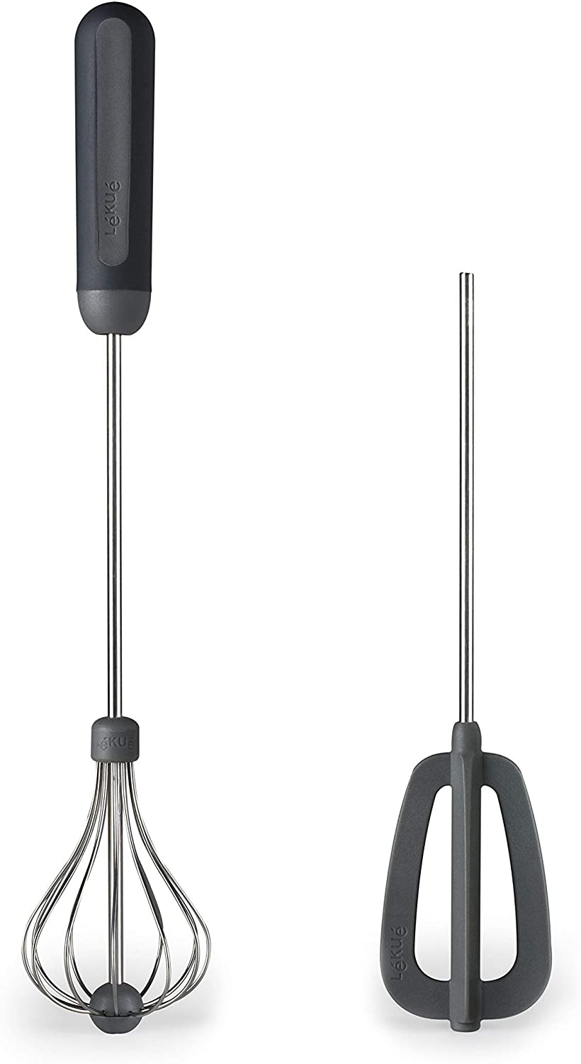 Lékué 0205900 G06U150 Set Magic Whisk Stainless Steel 33 x 5.5 x 6 cm Grey