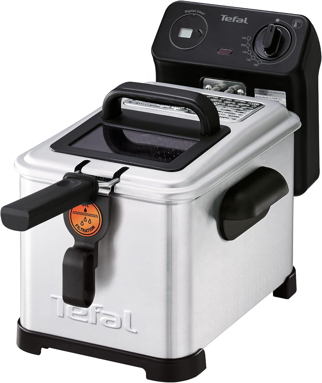 Tefal Filtra Pro fr5160 Solo Fryer (Deep Fryer, 1.3 Kg, 4 L, 150 °C - 190 °C, Only)