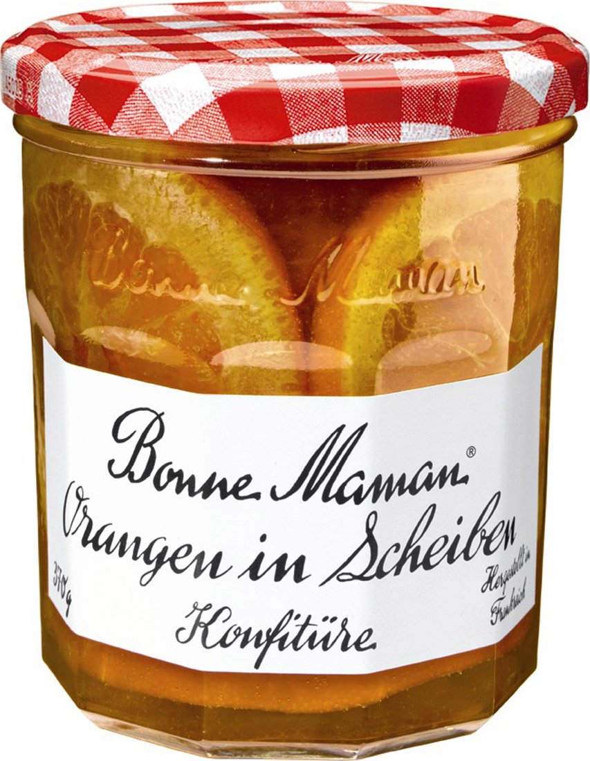 Bonne Maman Sliced ​​Orange Jam 370g