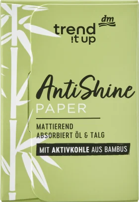 trend !t up Matting paper Anti Shine with activated carbon, 50 pieces