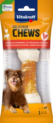 Vitakraft Dog snack chewing knot delicious CHEWS with chicken (1 piece) size L, 65 g