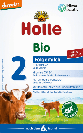 Holle baby food Follow-up milk 2 after the 6th month, demeter, 600 g