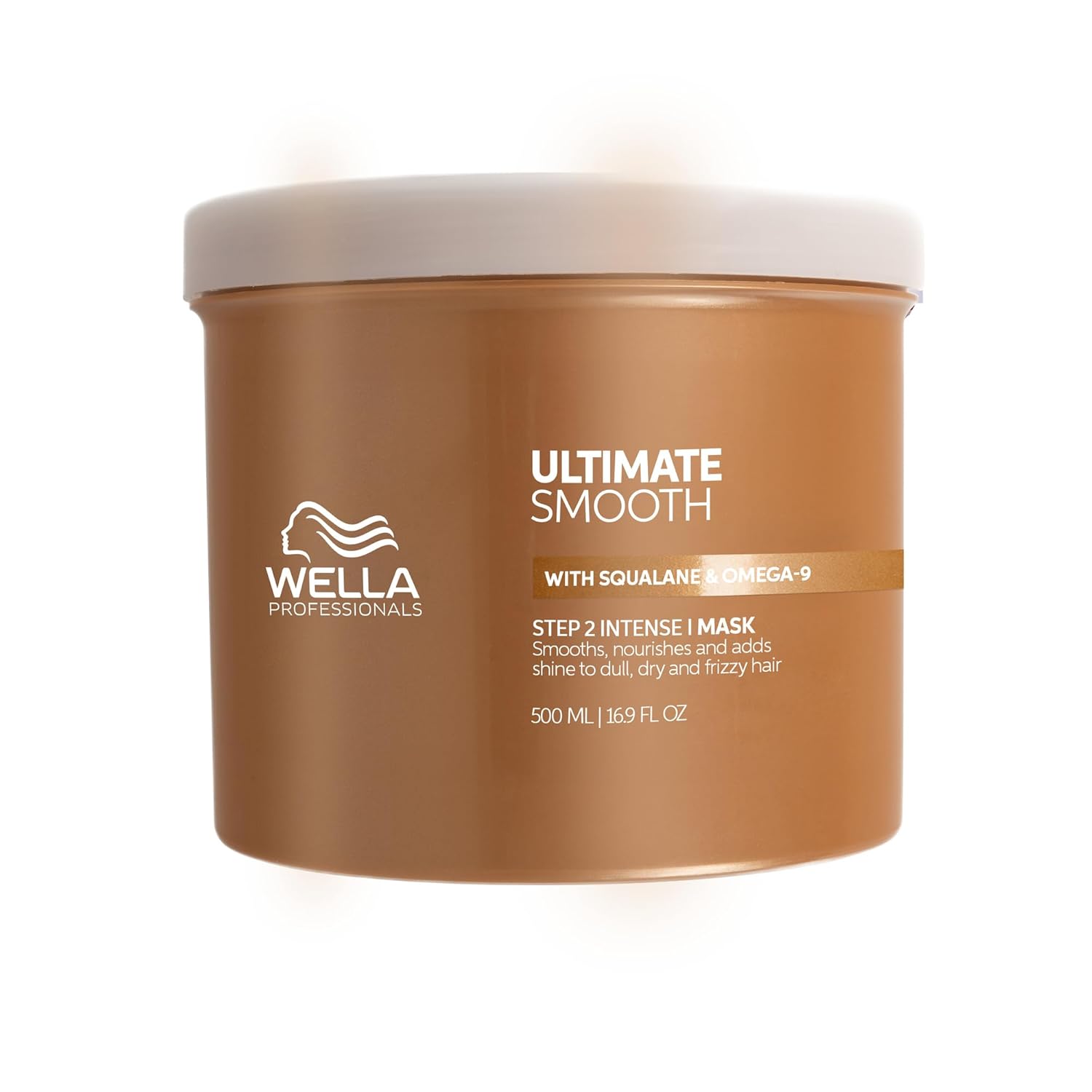 Wella Professionals Ultimate Smooth Hair Mask - Nourishing Hair Treatment with Squalane & Omega 9 - For Dry, Dull & Frizzy Hair (500 ml)