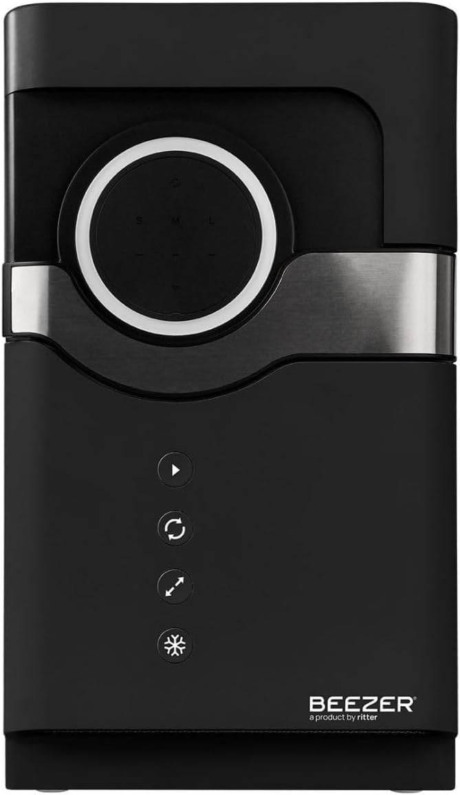 Beezer® - Probably the fastest air based beverage cooler in the world, designed in Germany, black