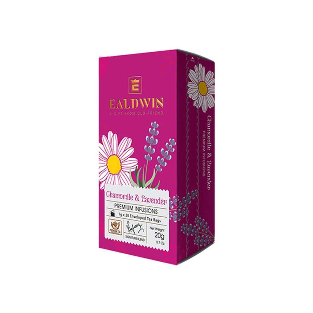 EALDWIN Chamomile & Lavender 20g (20 portion bags, herbal tea)