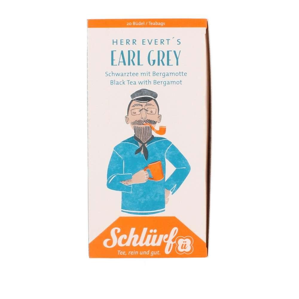 Schlürf Earl Grey tea