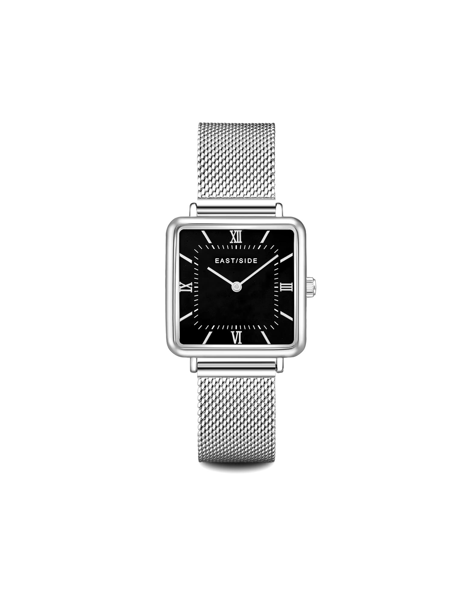 Eastside watch quartz watch Grand in silver stainless steel in silver