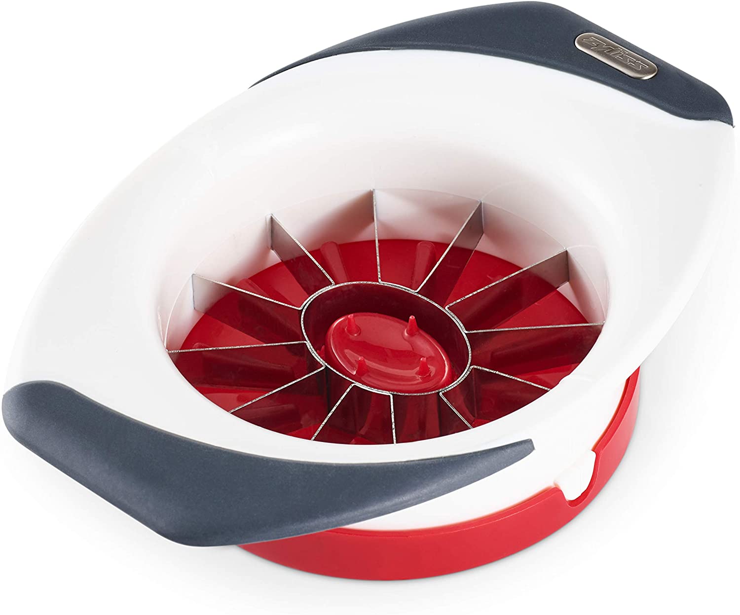 Zyliss Easy Slice Peach Cutter – Peach Slicer Slices Peaches in 12 Parts and Cores at the same time