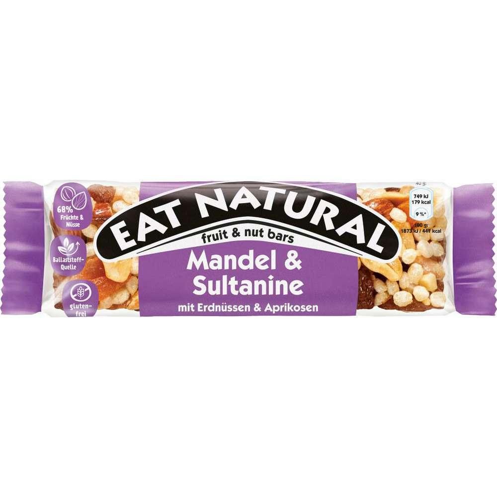 Ferrero Eat Natural muesli bars, almond/sultanine