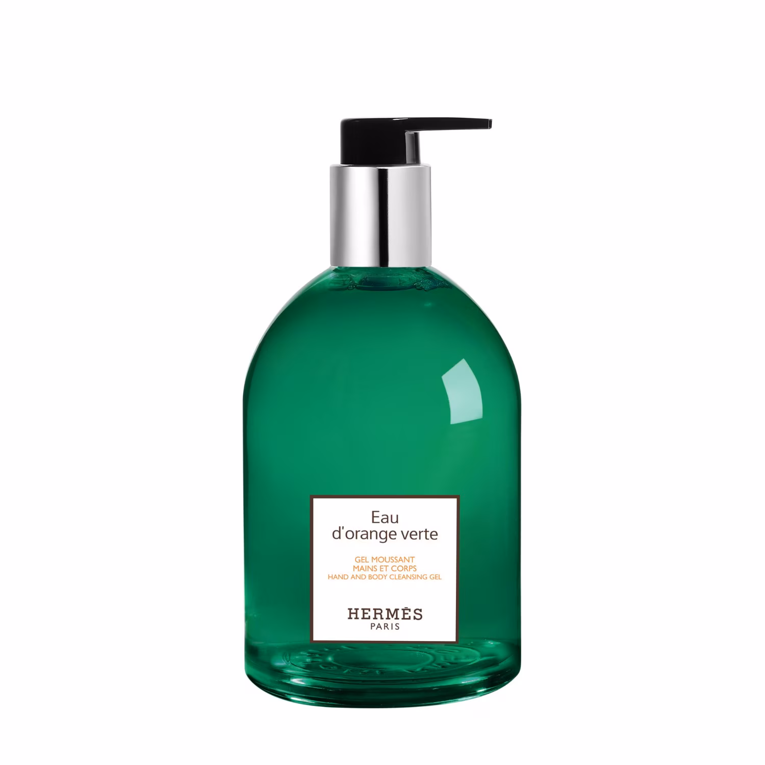 Hermas Eau dorange verte hand and body cleansing gel
