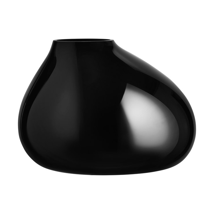 Orrefors Ebon vase 240mm