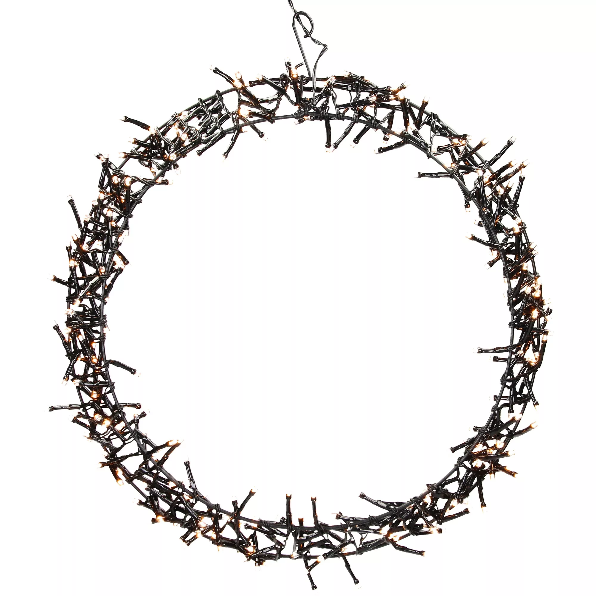 ECD-Germany LED Light Ring Ø38 cm 300 LEDs Warm White