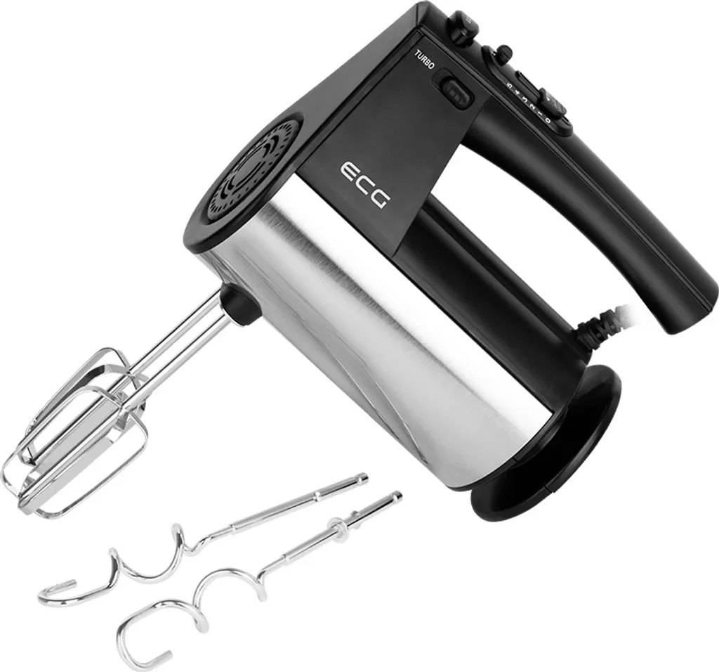 ECG RS 5011 | Hand mixer | 10 speed settings | TURBO button | 500 W | Stainless steel/black |