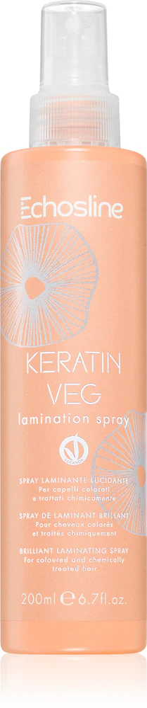 Echosline Keratin veg Lamination Spray Lamination Spray for shiny and smooth hair