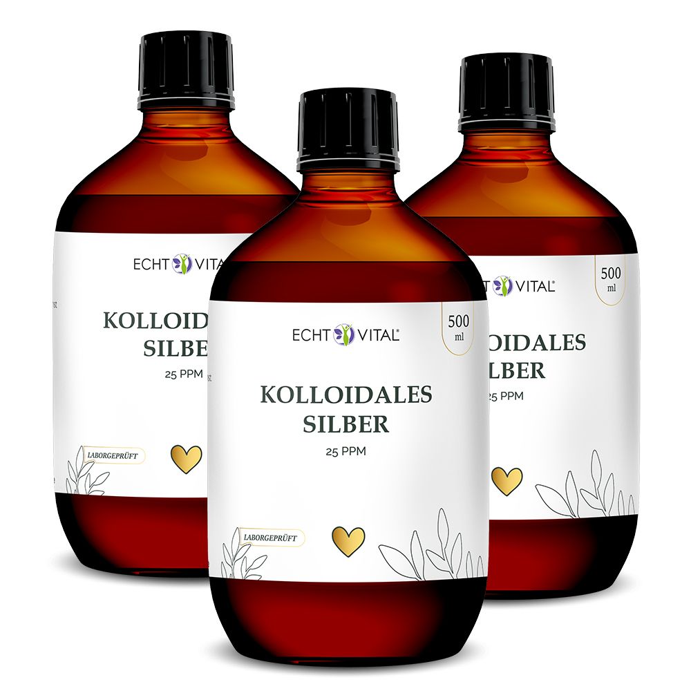 Echt Vital Colloidal Silver 25 ppm