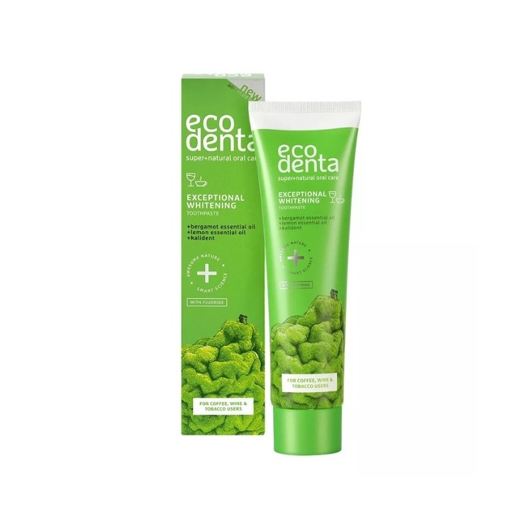 Ecodenta Exceptional Whitening Toothpaste with Bergamot Extract 100 ml