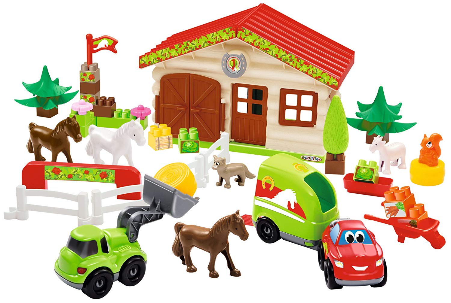 Ecoiffier Abrick Riding Yard Game