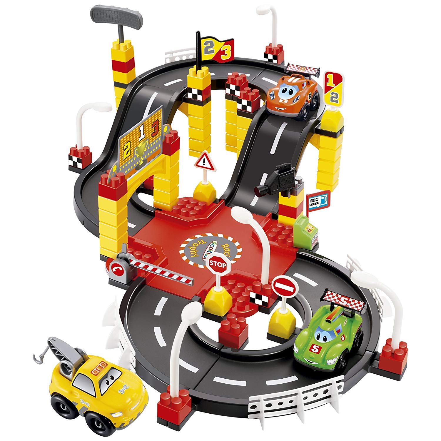 Ecoiffier Abrick Super Race Track Game