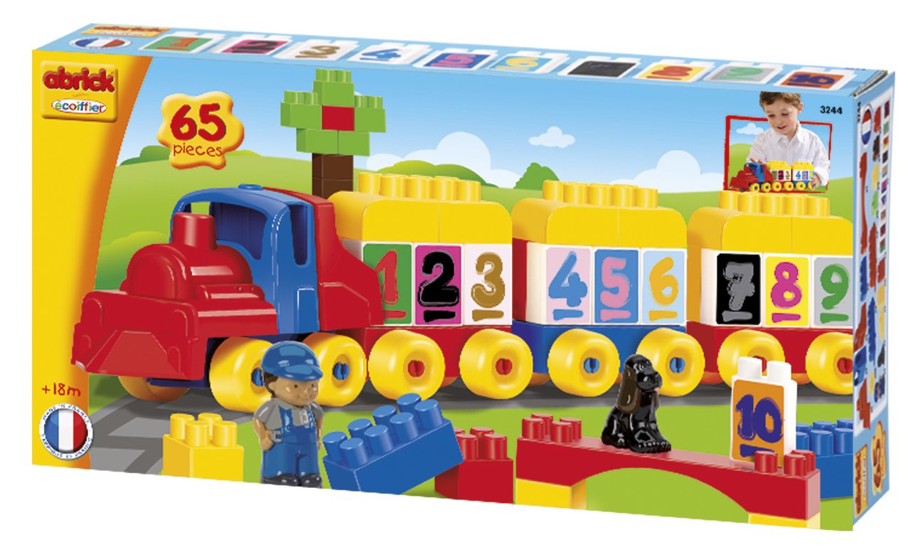 Ecoiffier Abrick Train With Numbers