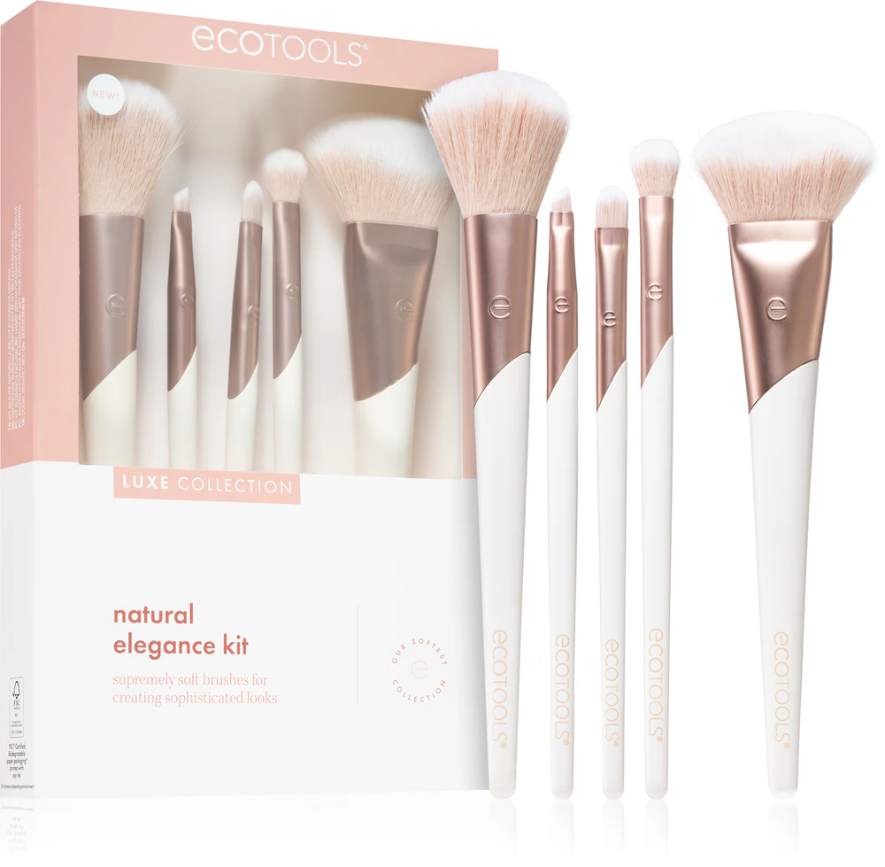 EcoTools Luxe Collection Natural Elegance brush set for the perfect look