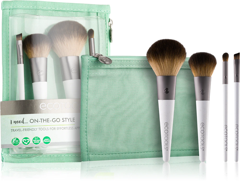 EcoTools On-The-Go Style Brush Set (on the go)