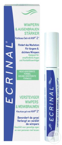 Ecrinal Eyelashes & Eyebrows Stronger Colorless Gel With A.N.P 2+ 8ml