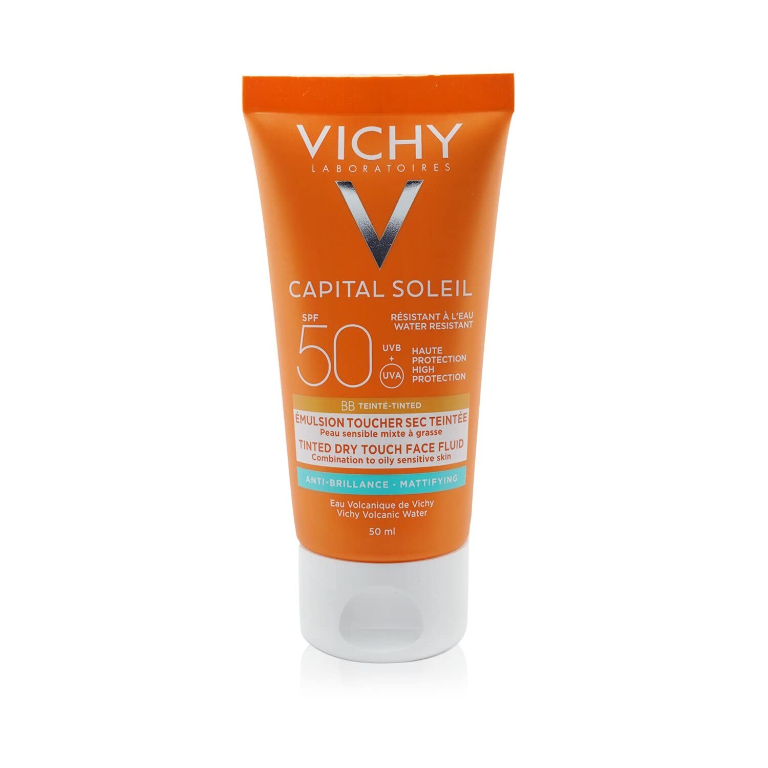 VICHY Capital Soleil Spf50 Bb Teinte Halé Naturel 50 ml, ‎white