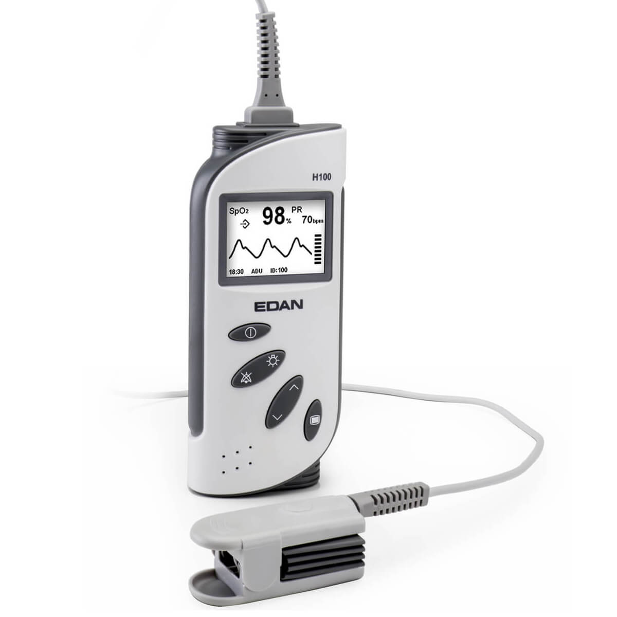 EDAN H100B Pulse Oximeter, L 16 x W 7 x H 3.8 cm