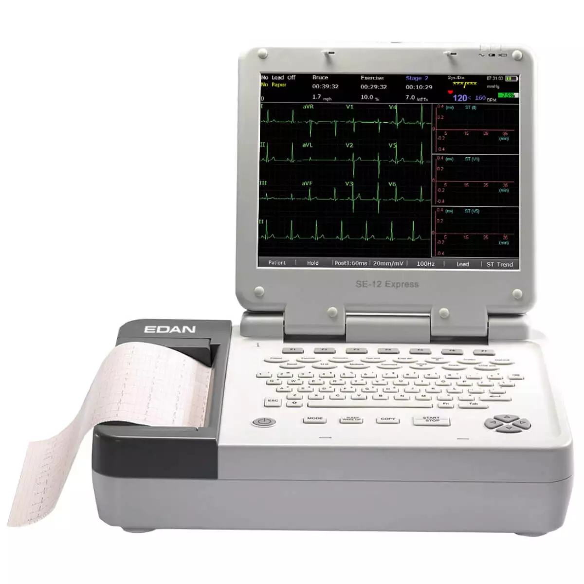 EDAN SE-12 Express ECG (with ergonomics kit)