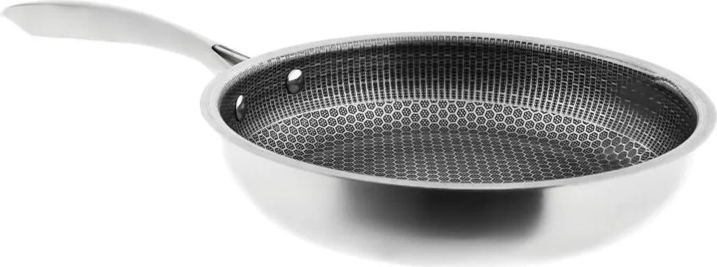 Weissberg Stainless steel frying pan with honeycomb structure ø30 cm