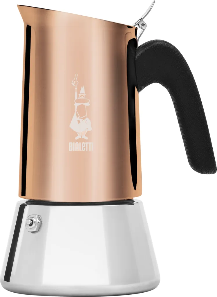 Bialetti Stainless steel Moka 6 cups stovetop cooker Venus induction