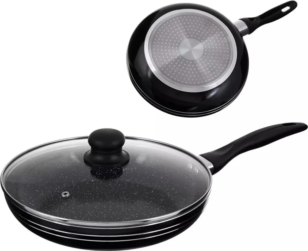 EDENBERG Frying pan for induction Edenberg EB 765 - 22cm MARBLE + Lid