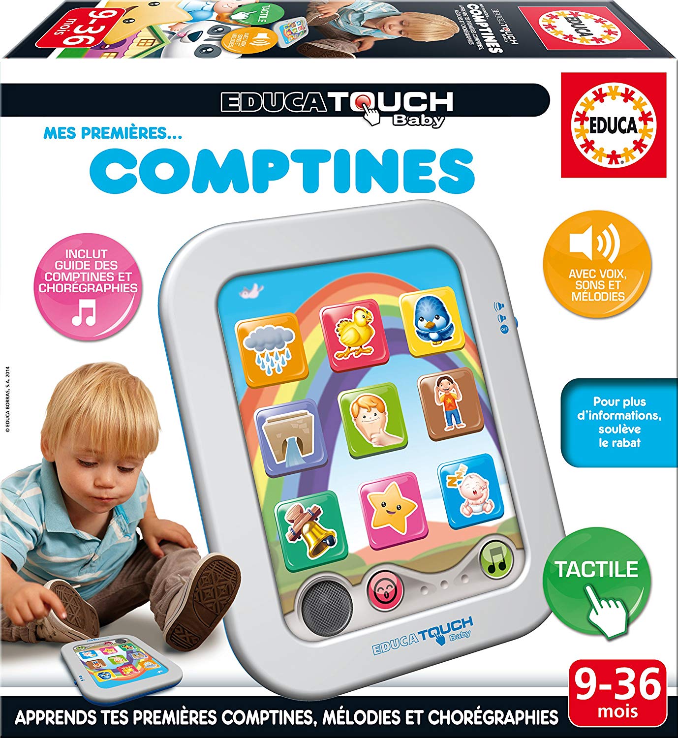 Educa – 16049 – Rhyming Learning Educa touch baby – My First Calculation