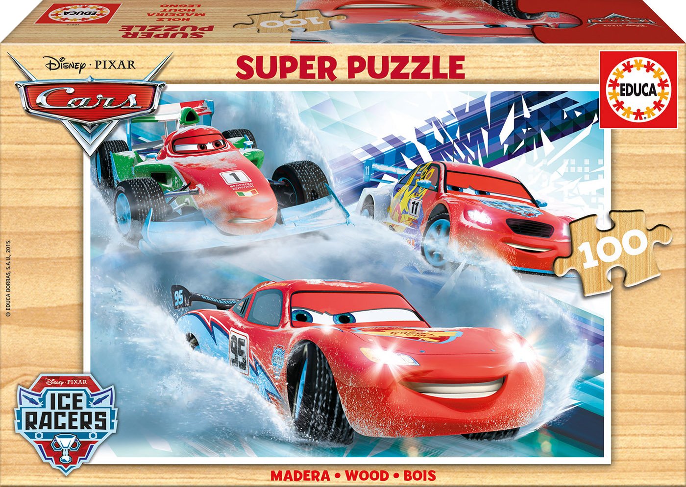 Educa 16800.0 100 Cars, Games And Puzzles