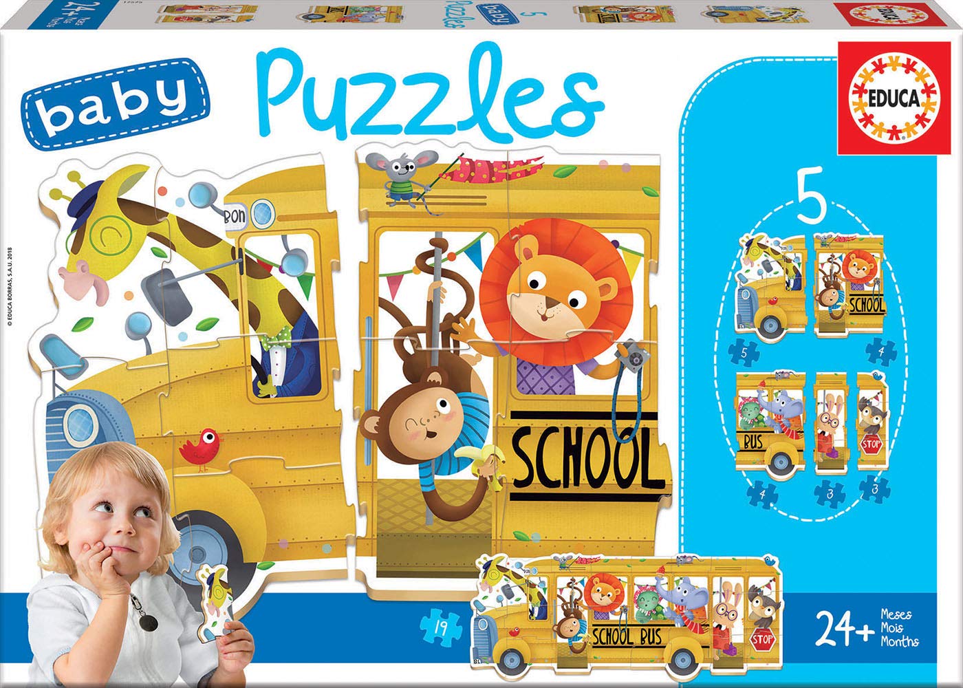 Educa 17575 24 Month School Bus