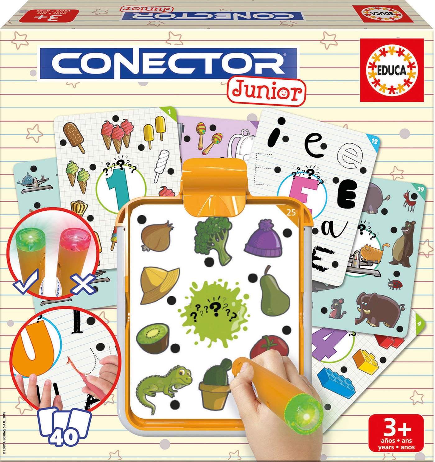 Educa 17580 Conector Junior Garden