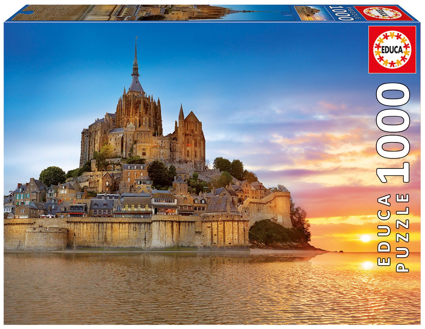 Educa 17665 1000 Mont Saint Michel, France