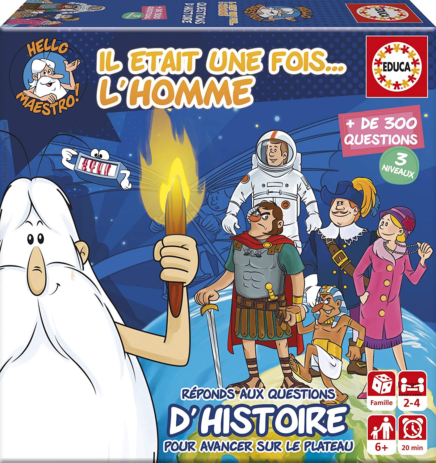 Educa Borrás – 17353.0 – Mini Music "Once Upon A Time... L Mens